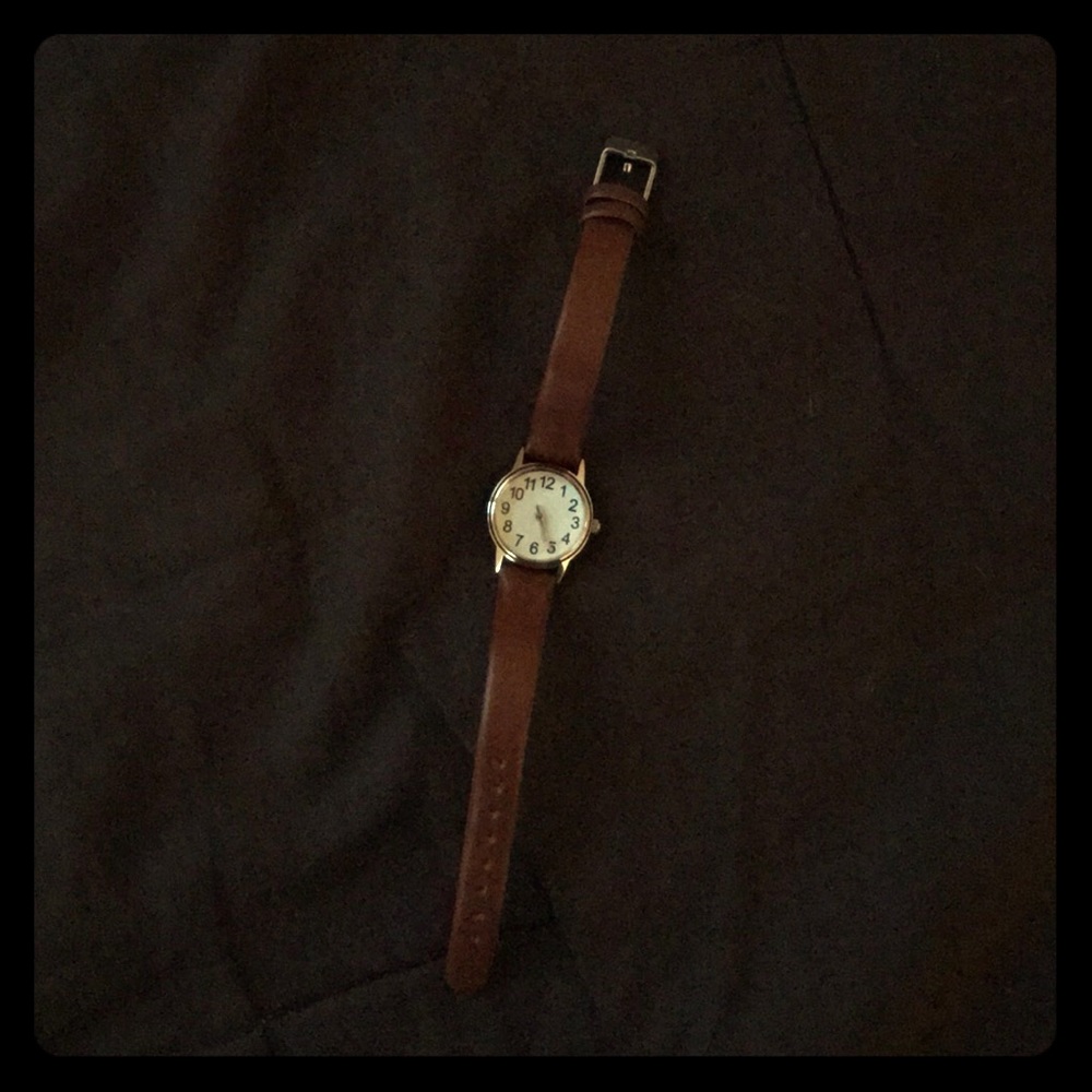 Brown watch